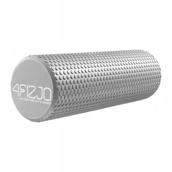 Massage roller/roller 33 x 14 cm Gray